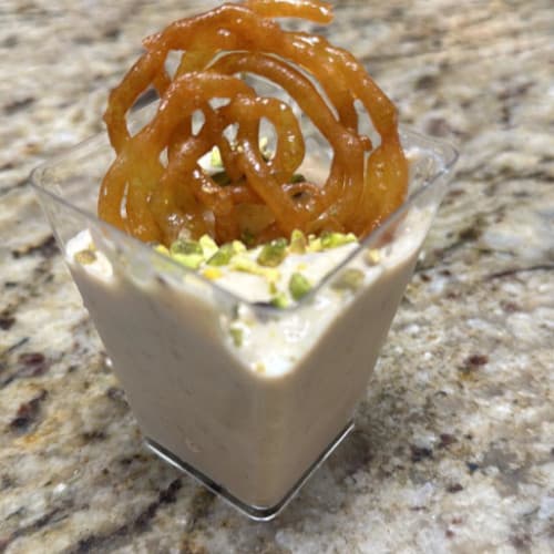 Rabri Jalebi Cups